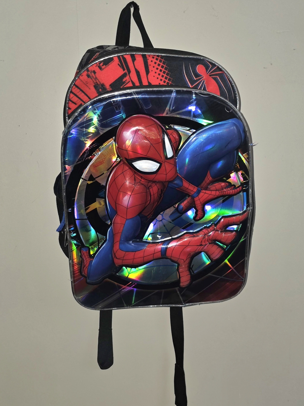 Spider-Man Red & Blue Kids Backpack - Unbranded